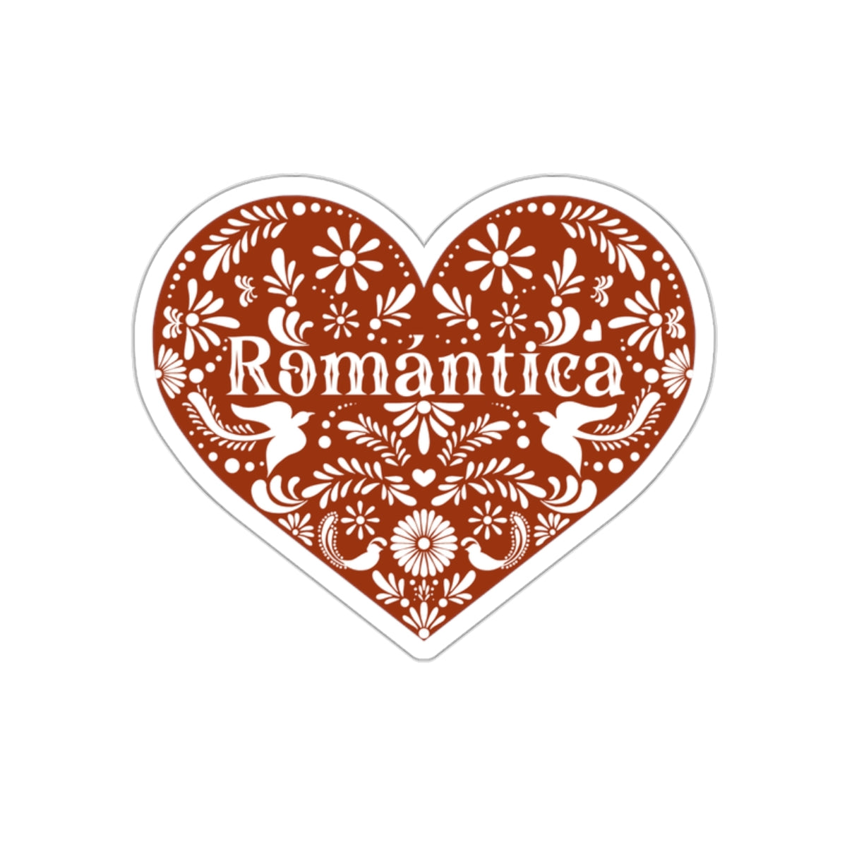 Romántica Talavera Heart Sticker