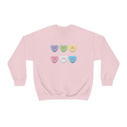 Candy Hearts Sweatshirt