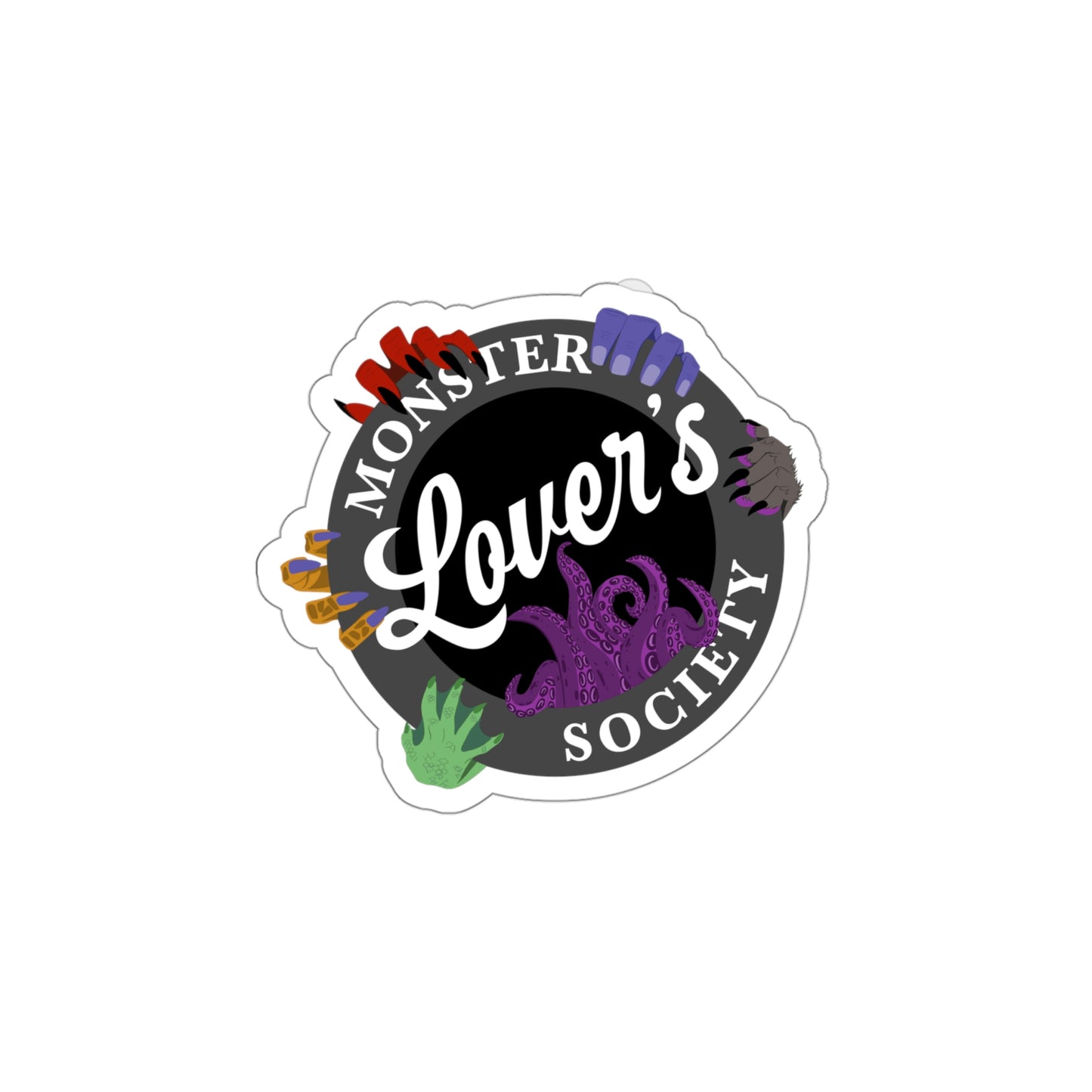 Monster Lovers Society Sticker